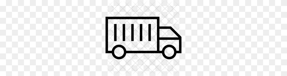 Premium Delivery Truck Icon Download, Pattern, Texture Png Image