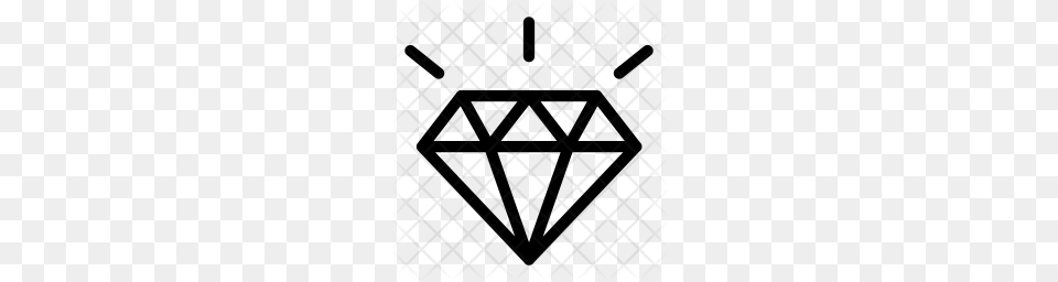 Premium Diamond Icon Download, Pattern, Texture Free Transparent Png