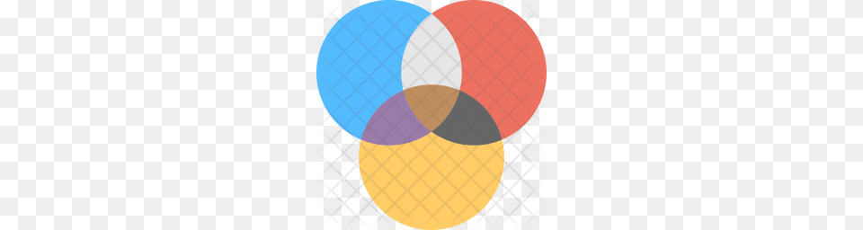 Premium Digital Color Reflection Icon Download, Sphere, Diagram Free Transparent Png