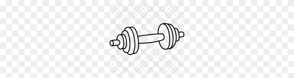 Premium Dumbbell Icon Download, Pattern, Texture Png