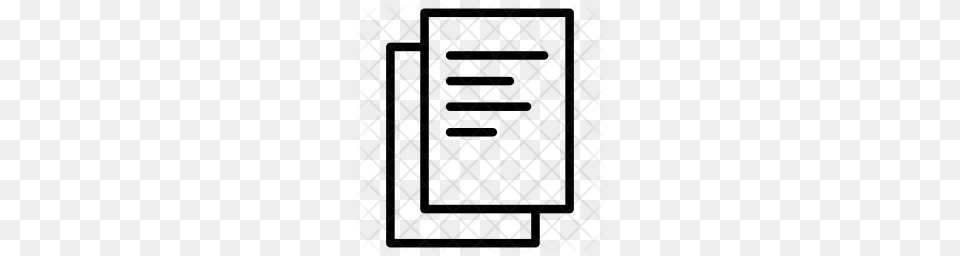 Premium Duplicate Document Icon Pattern, Home Decor, Texture Free Png Download