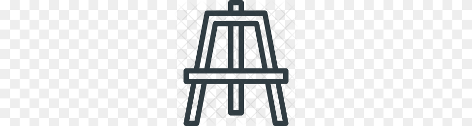 Premium Easel Icon Fence, Gate, Furniture Free Png Download