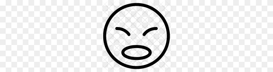 Premium Emot Surprised Face Emotion Emoji Icon, Pattern, Home Decor Png Image