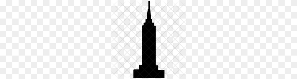 Premium Empire State Building Icon Download, Pattern Png