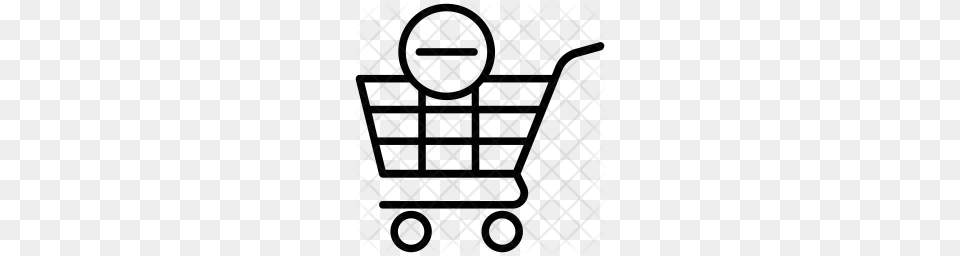 Premium Empty Cart Icon Pattern, Texture Free Png Download