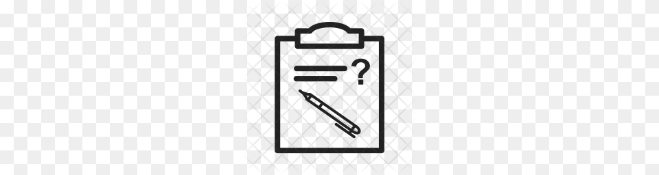 Premium Exam Paper Icon Download, Gate, Blackboard Free Png