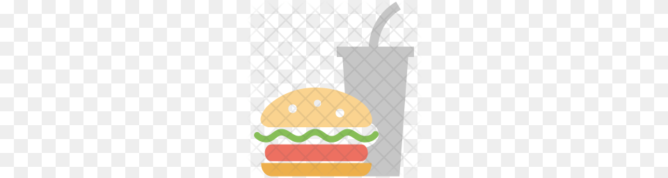 Premium Fast Food Icon, Burger Png