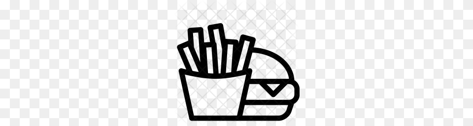 Premium Fast Food Icon Download, Pattern Png Image