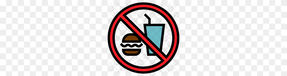 Premium Fast Food Not Allowed Icon Download, Sign, Symbol Png Image