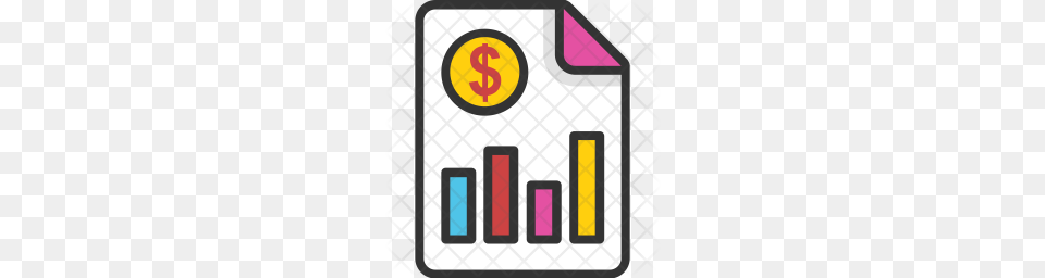 Premium Financial Report Icon Download, Symbol, Text, Number, Scoreboard Png