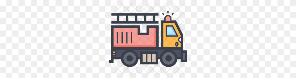 Premium Fire Truck Icon Download, Transportation, Vehicle, Scoreboard Free Transparent Png