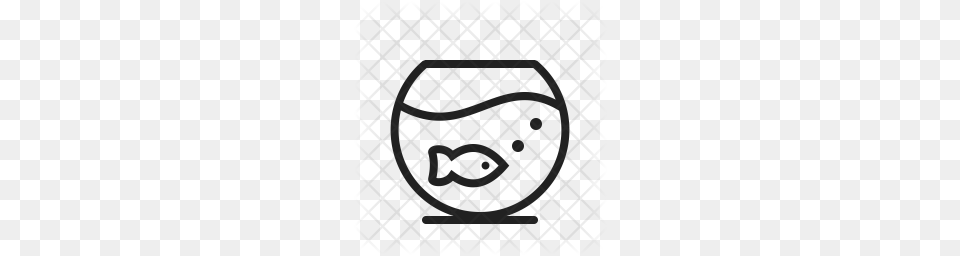 Premium Fish Bowl Icon Download, Chandelier, Lamp, Racket, Pattern Png Image
