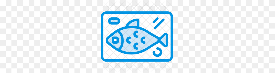 Premium Fish Icon Download, Animal, Sea Life, Tuna, License Plate Free Transparent Png