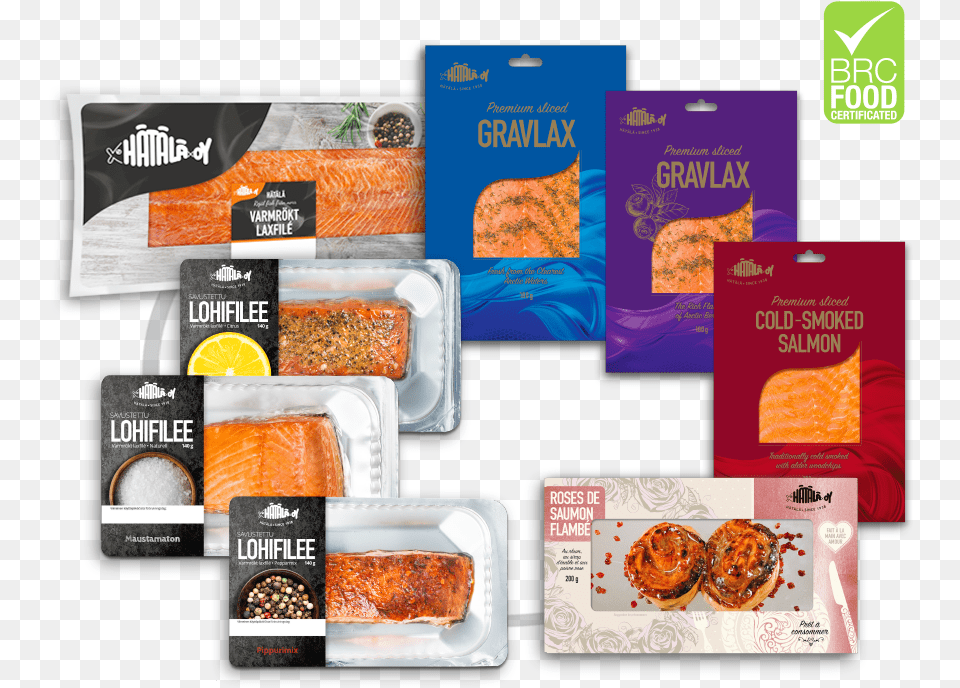 Premium Fish In Innovative Packages Food, Lunch, Meal, Advertisement, Text Png Image