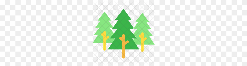 Premium Forest Icon Download, Green, Symbol, Blackboard Free Transparent Png