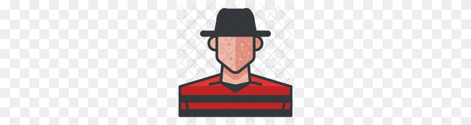 Premium Freddy Krueger Icon People, Person, Clothing, Hat Free Png Download