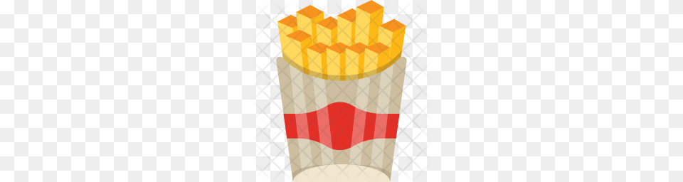 Premium French Fries Icon Food, Dynamite, Weapon Free Png Download