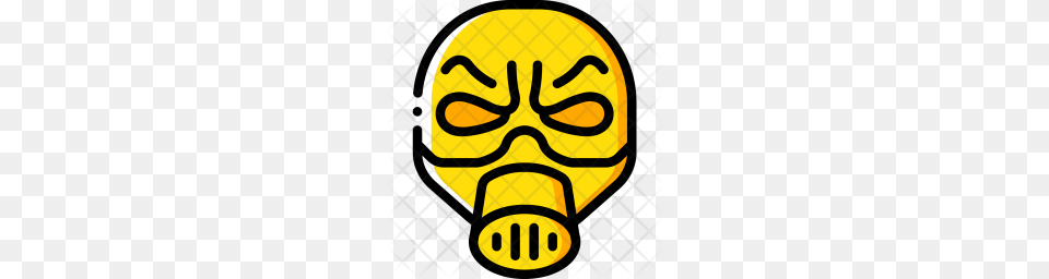 Premium Gas Mask Icon Download, Light, Electrical Device, Microphone, Sticker Free Transparent Png