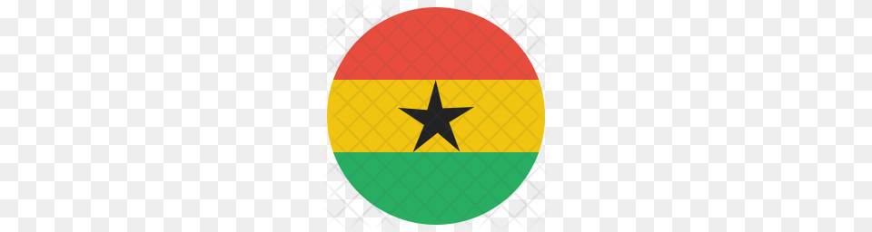 Premium Ghana Icon Download, Star Symbol, Symbol Png