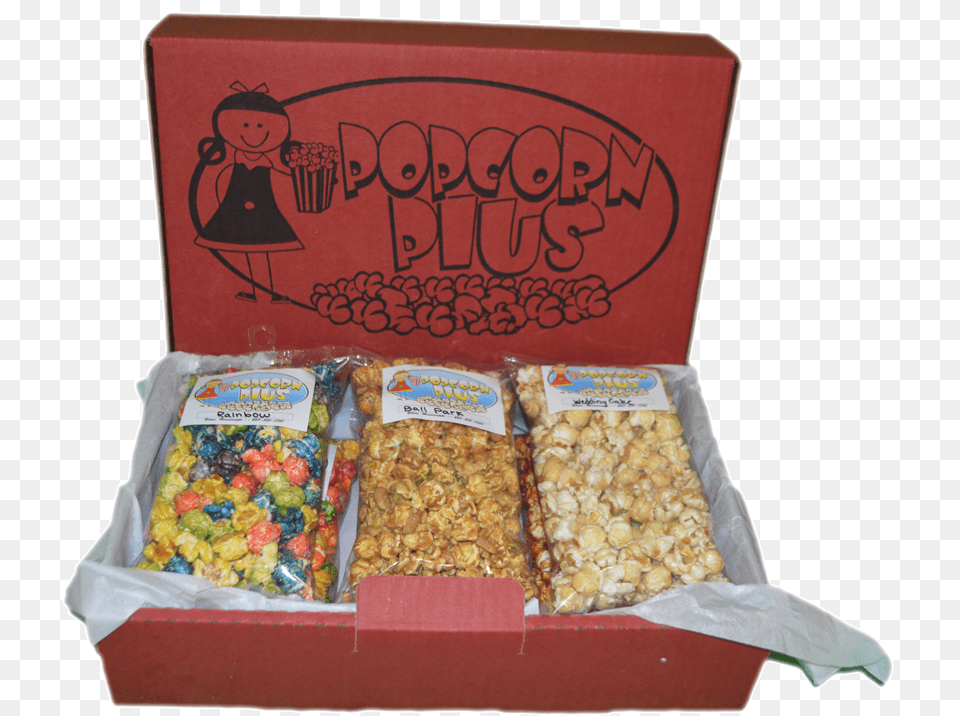 Premium Gift Box Popcorn, Food, Snack, Person, Face Free Png Download