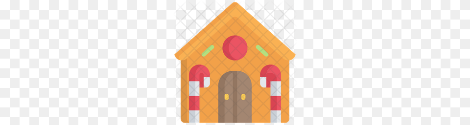 Premium Gingerbread House Icon Download, Dog House, Food, Sweets, Dynamite Free Transparent Png