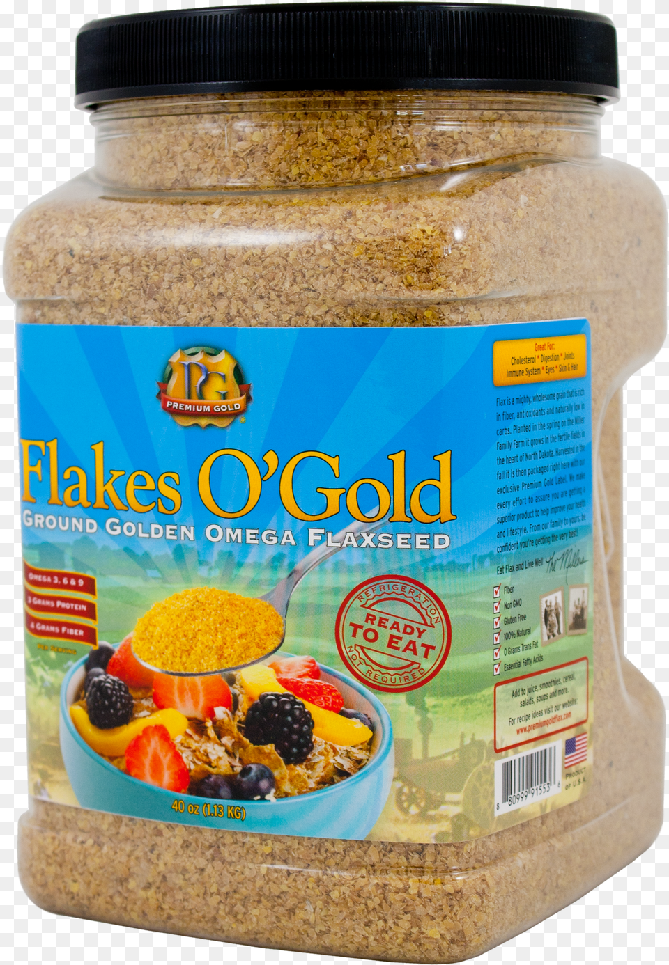 Premium Gold Flakes O Breakfast Cereal Free Png