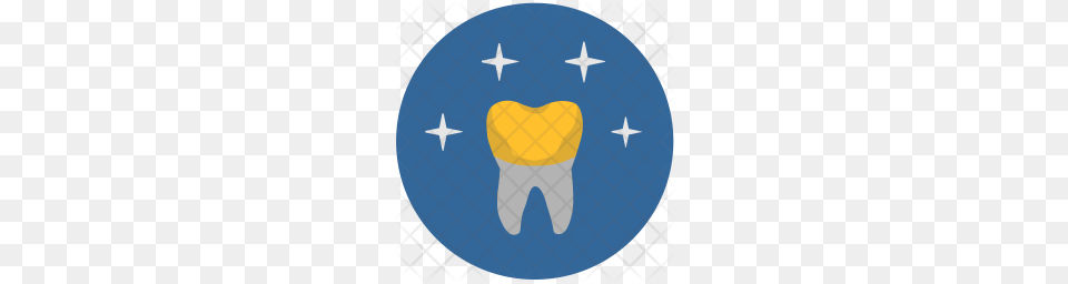 Premium Gold Teeth Icon Download, Symbol, Home Decor, Logo Free Transparent Png