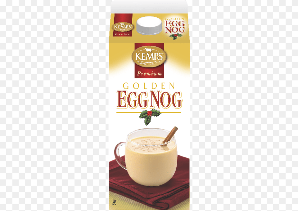 Premium Golden Egg Nog Kemps Premium Golden Egg Nog5 Gal Carton, Custard, Food, Cup, Meal Free Png