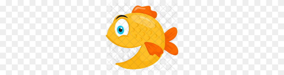 Premium Goldfish Icon Download, Animal, Sea Life, Fish Png Image
