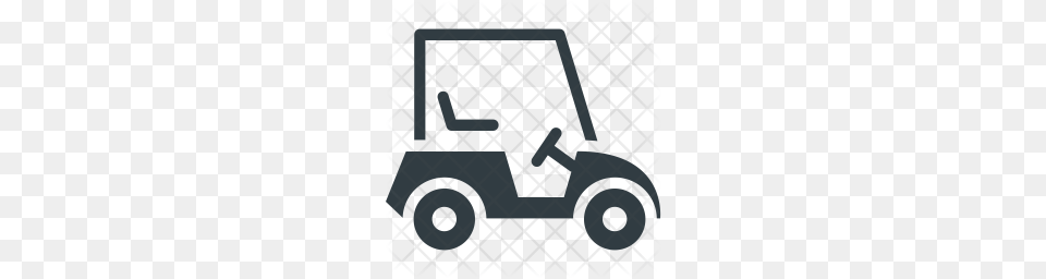 Premium Golf Icon Transportation, Vehicle, Golf Cart, Sport Free Png Download