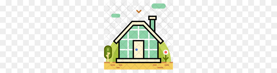 Premium Greenhouse Icon Download, Architecture, Rural, Outdoors, Nature Png