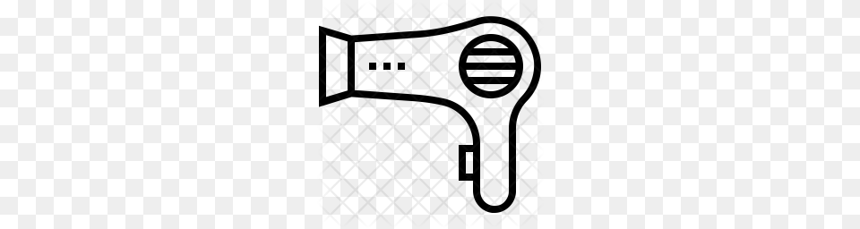 Premium Hair Dryer Icon, Pattern, Texture Free Png