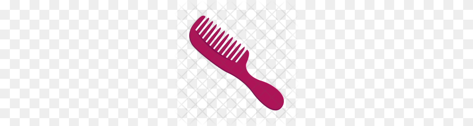 Premium Hairbrush Icon Download, Cutlery, Fork, Comb Png