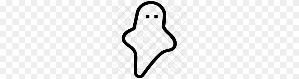 Premium Halloween Ghost Icon, Pattern Png Image