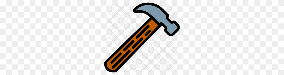 Premium Hammer Icon Device, Electronics, Hardware, Tool Free Png Download
