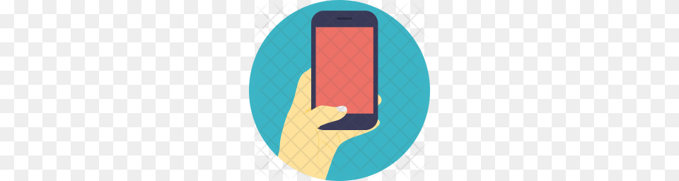 Premium Hand Holding Smartphone Icon Download, Electronics, Mobile Phone, Phone, Iphone Free Transparent Png