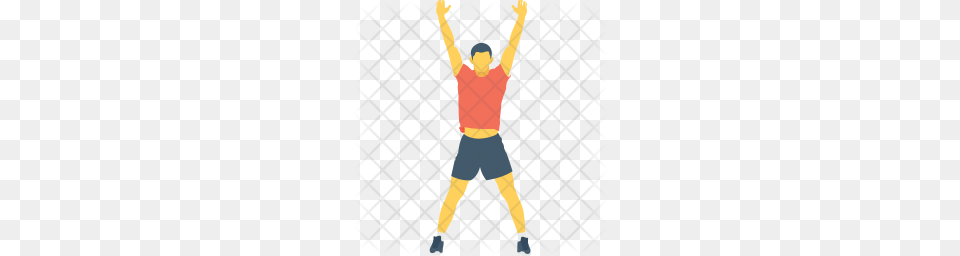 Premium Hands Up Icon, Person, Boy, Child, Male Free Transparent Png