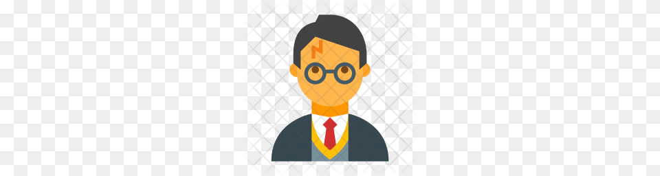 Premium Harry Potter Icon Face, Head, Person, Photography Free Png Download