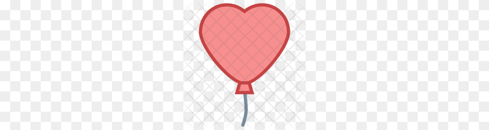Premium Heart Shape Balloon Icon Download Png Image