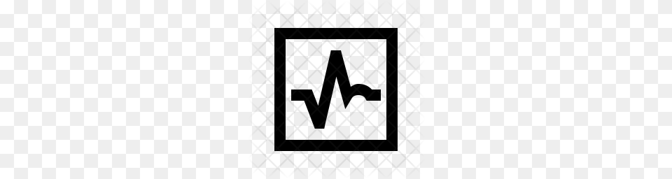Premium Heartrate Monitoring Icon, Pattern, Home Decor Png