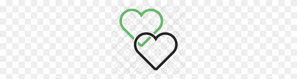 Premium Hearts Icon, Heart Png Image