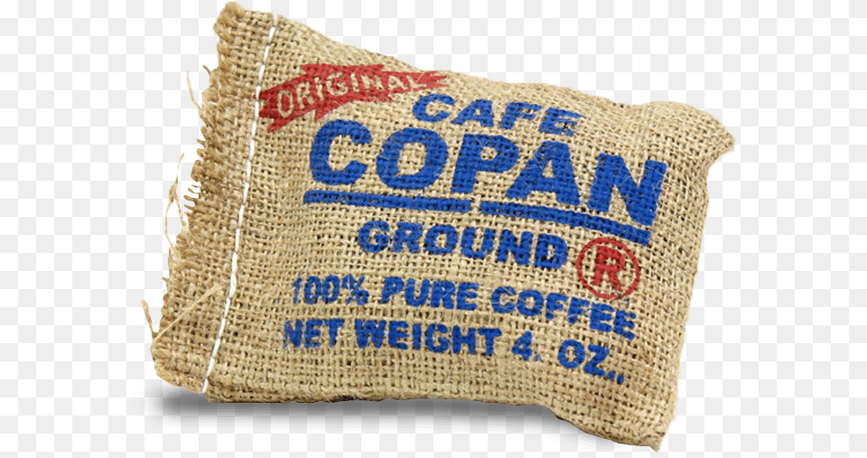 Premium Honduran Roasted Coffee Beans 4 Oz Copan Cushion, Bag, Sack, Accessories, Handbag Png