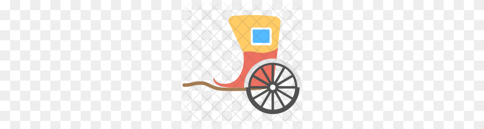 Premium Horse Carriage Icon Download, Furniture, Chair, Machine, Wheel Png Image