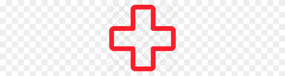 Premium Hospital Symbol Icon Download, Cross, Logo, First Aid, Red Cross Png Image