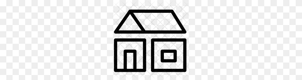 Premium House Icon, Pattern, Home Decor Free Png