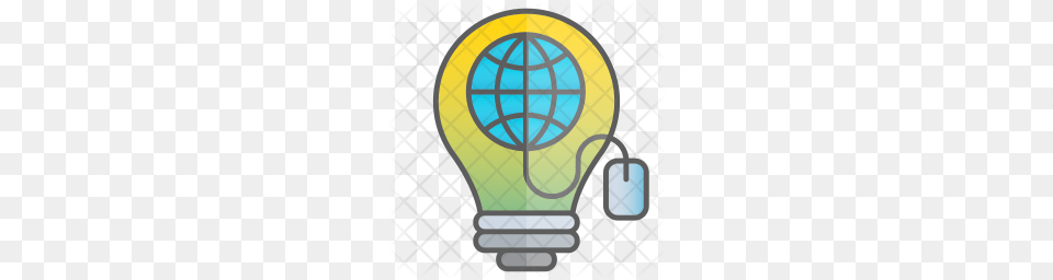 Premium Internet Icon Download, Light, Lightbulb Free Transparent Png
