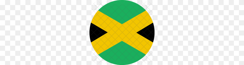 Premium Jamaica Flag World Nation Icon, Symbol, Logo Png Image