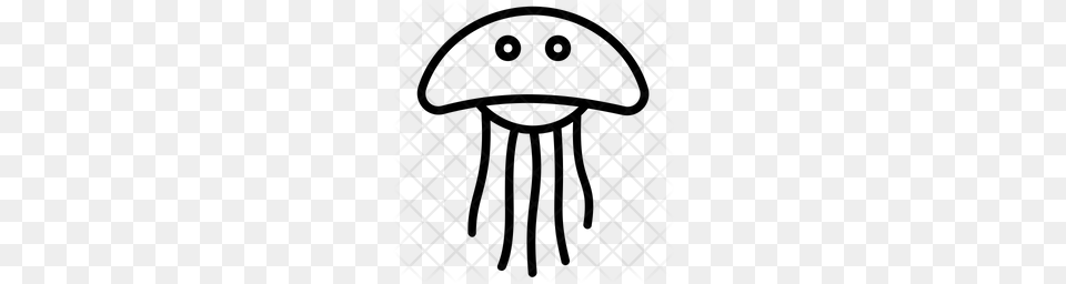 Premium Jellyfish Icon, Pattern Png Image