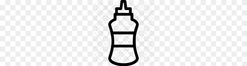 Premium Ketchup Bottle Icon Download, Pattern Png Image