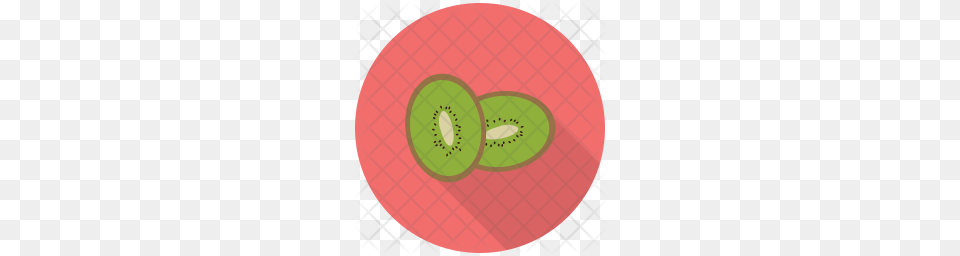 Premium Kiwi Slice Icon, Food, Fruit, Plant, Produce Png Image